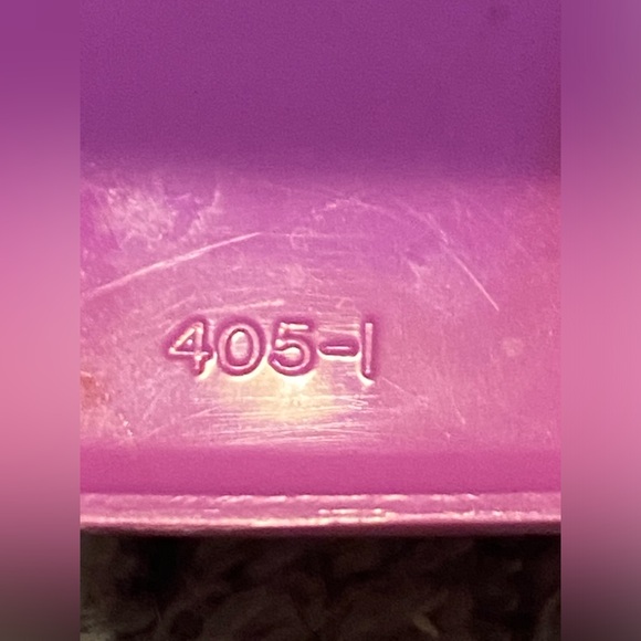 Vintage Purple Tupperware Divided Tray Server With Lid #405-1 - Picture 3 of 5